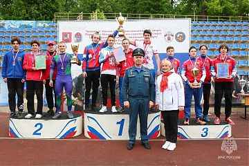 Определены призеры и победители московских соревнований по пожарно-спасательному спорту