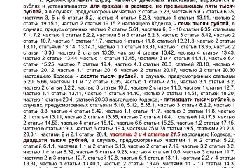 Макет изменений в Кодекс Российской Федерации  об административных правонарушениях от 30 декабря 2001 г. N 195-ФЗ