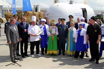 В рамках Международного салона «Комплексная безопасность» прошел Фестиваль национальных кухонь.